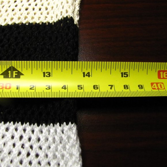 Boston Proper Open-Knit Stretch Striped Sweater Sz XS - Picture 9 of 12